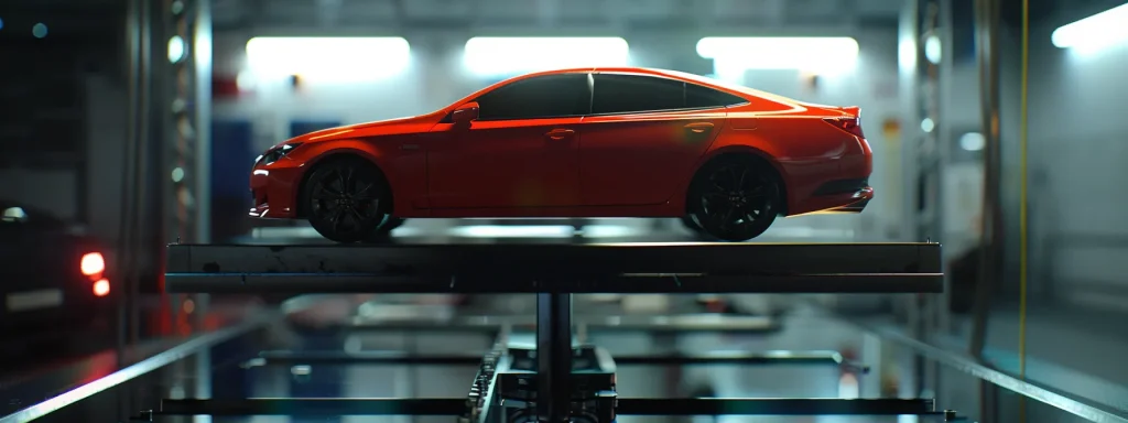 a scale weighing evidence, with one side heavier to represent fault in a car accident.