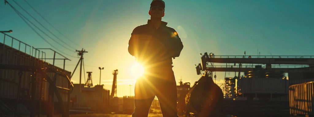 a powerful image captures a triumphant injured worker standing proudly in a sunlit long beach setting, symbolizing resilience and hope in the journey of recovery and legal triumph.