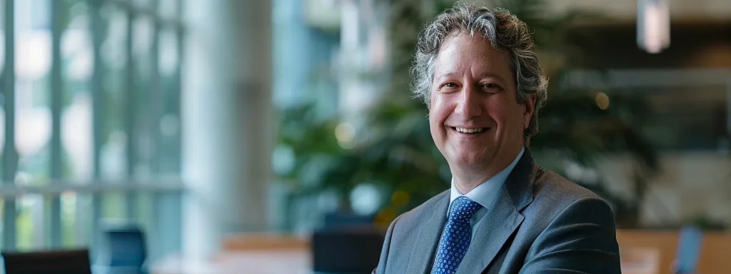 a visually striking courtroom scene showcases an attorney passionately presenting a case, illuminated by dramatic overhead lighting, emphasizing the themes of legal representation and the complexities of work injury costs.