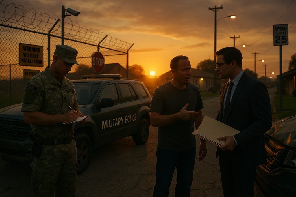 Military Service Member Car Accident: What to Do, Your Rights, and How Claims Work