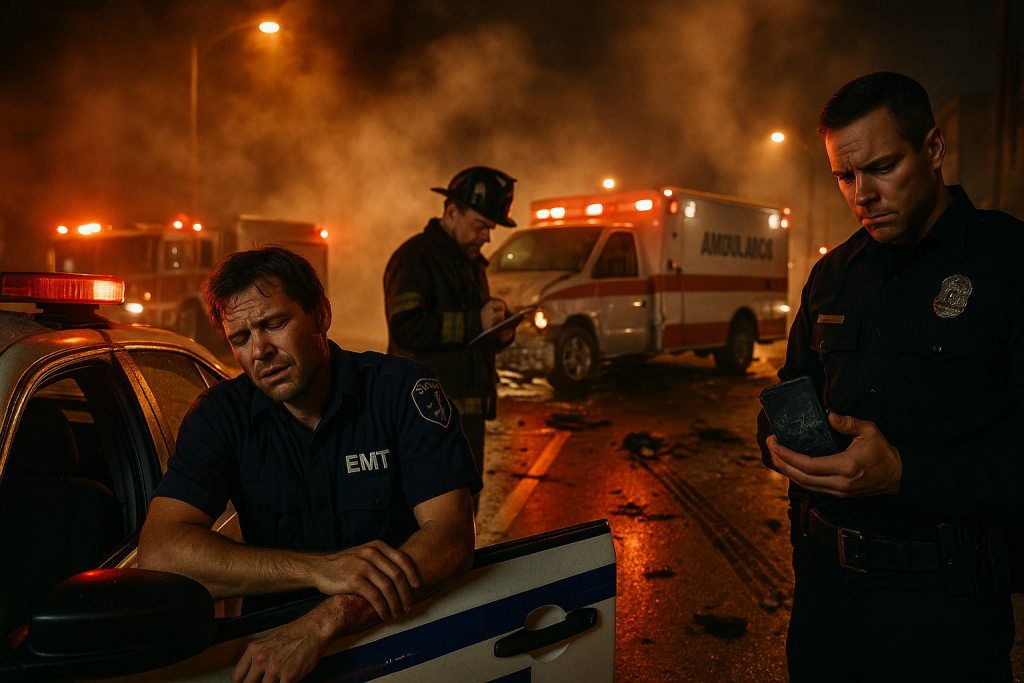 First Responder Car Accident Injury Claim: What EMTs, Firefighters & Police Should Do Next