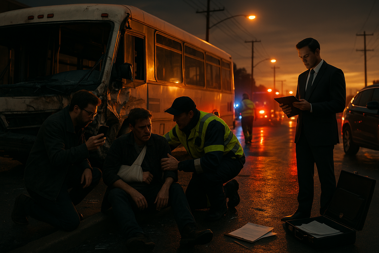 Passenger Injured in Commercial Vehicle: How to Recover Compensation After a Bus, Shuttle or Delivery Van Crash