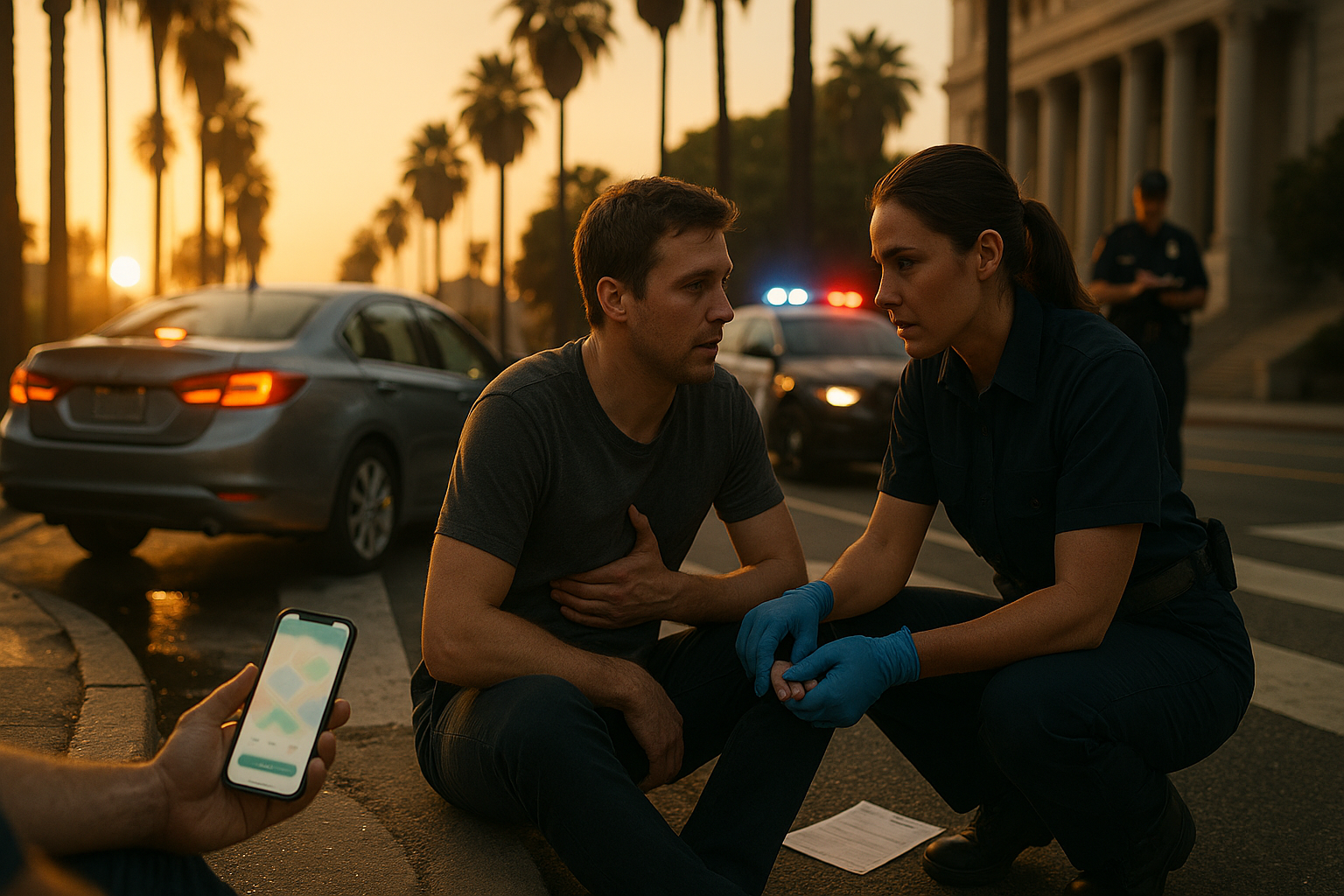 Uber Driver Injured on Job in California &mdash; What to Do Now