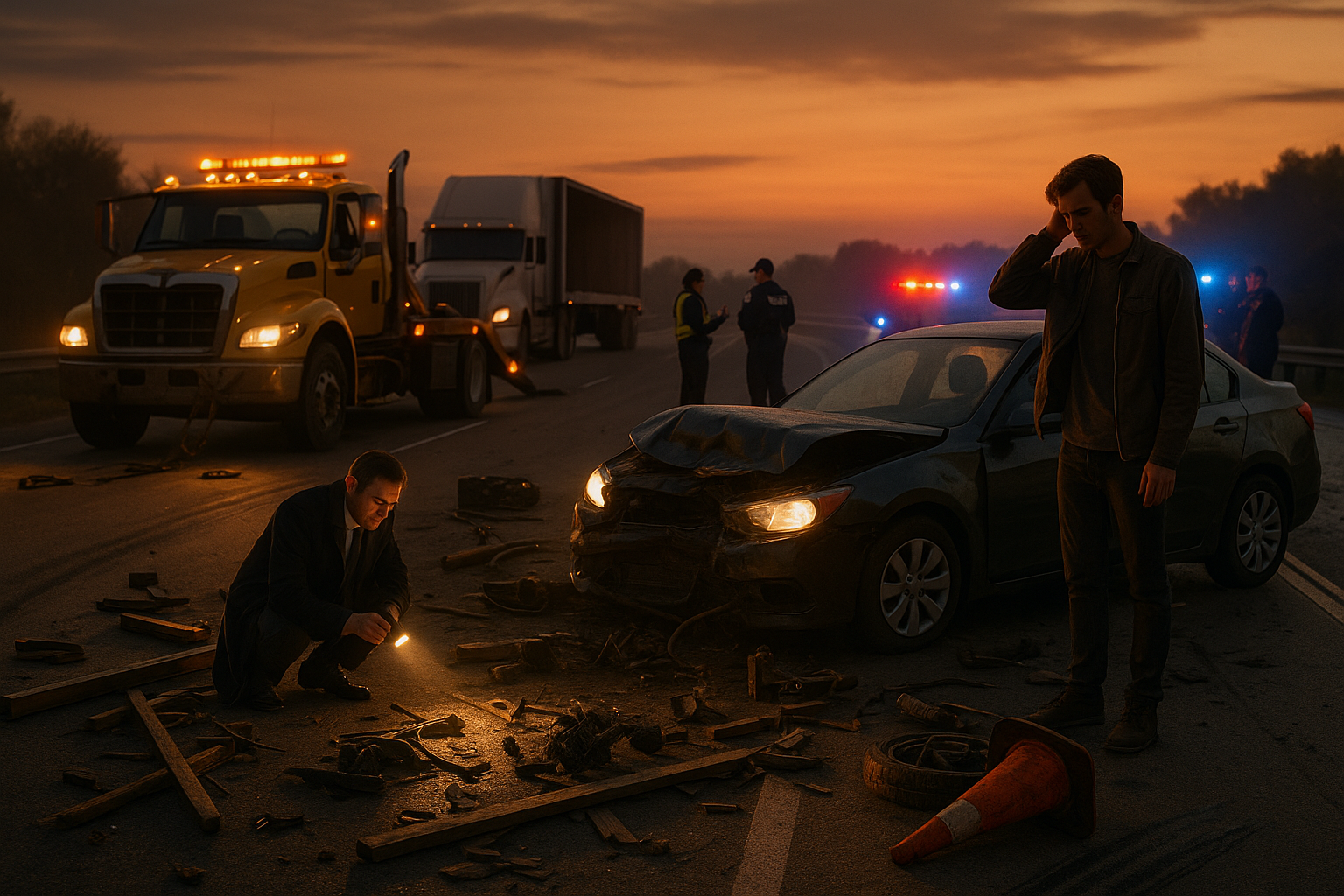 Crash Site Debris Caused Accident: Who’s Responsible and How to Prove Your Claim