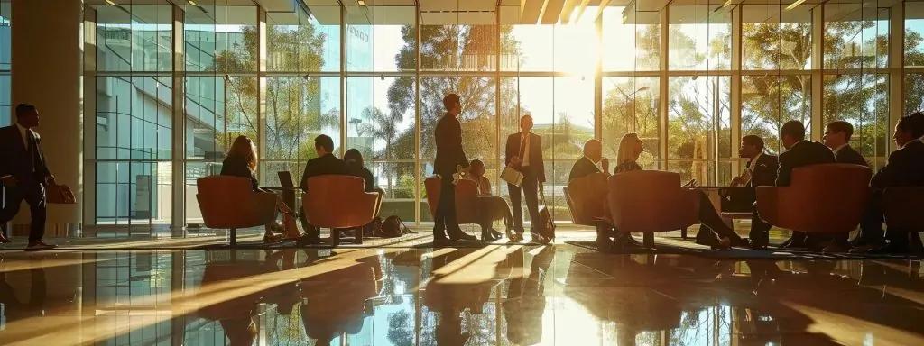 a visually compelling scene depicting a diverse group of individuals engaged in a thoughtful discussion inside a modern law office, illuminated by soft, natural light filtering through large windows, reflecting the theme of understanding legal fees in long beach.