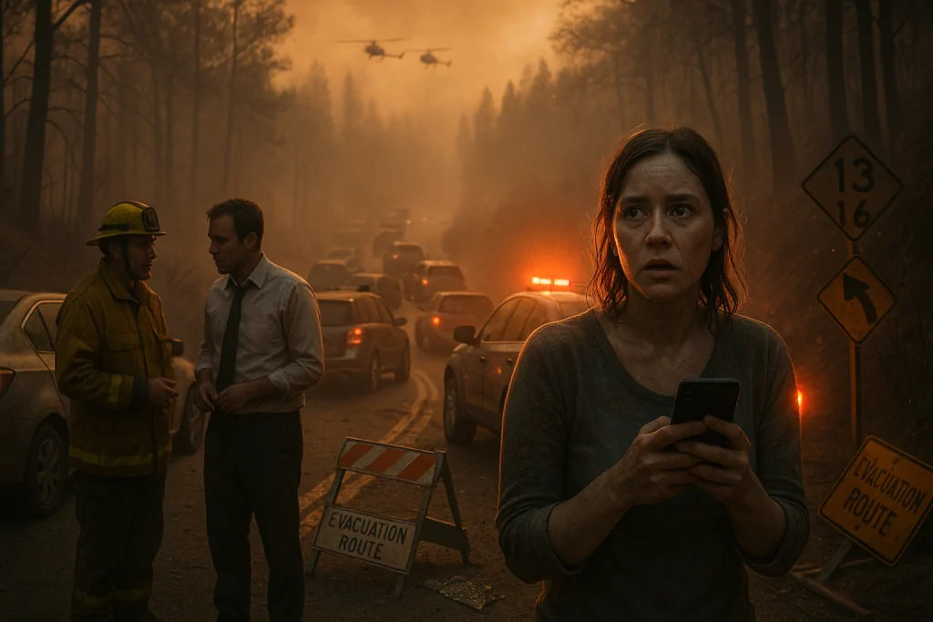 Evacuation Car Accident Claim California — What to do After a Crash During a Wildfire, Earthquake or Other Emergency