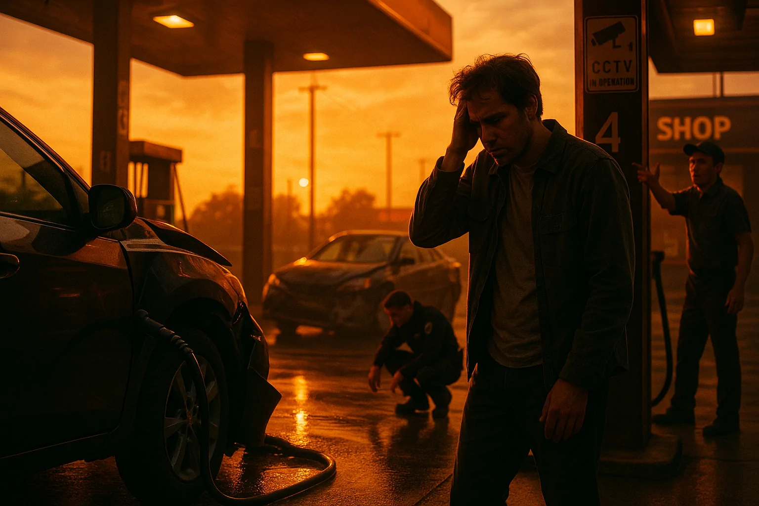 Gas Station Car Accident Claim: How to Preserve CCTV, Prove Liability, and File Suit